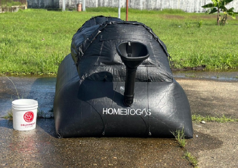 El HomeBiogas es una máquina que convierte los restos de comida en gas limpio y fertilizante orgánico. Foto: Diómedes Sánchez 