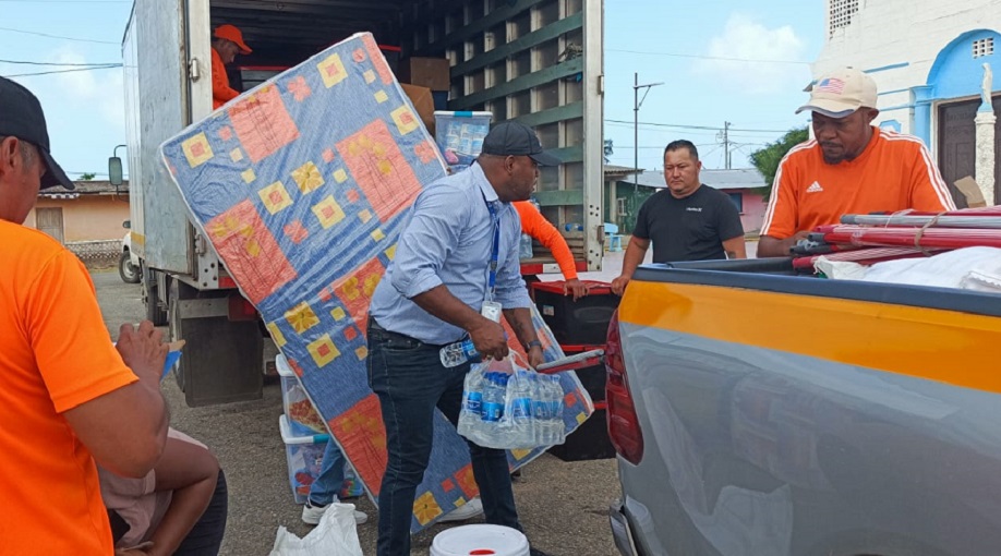 Se logró el traslado de diversas donaciones esenciales para el bienestar de las familias. Foto: Diómedes Sánchez.