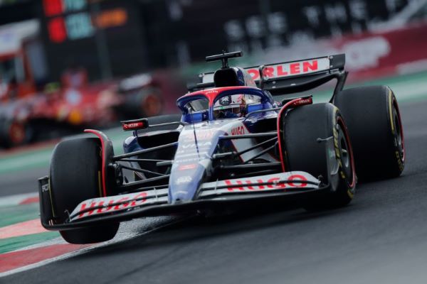 El piloto neozelandés del equipo RB Liam Lawson durante el Gran Premio de Fórmula 1 en el autódromo Hermanos Rodriguez de la Ciudad de México. Foto:EFE