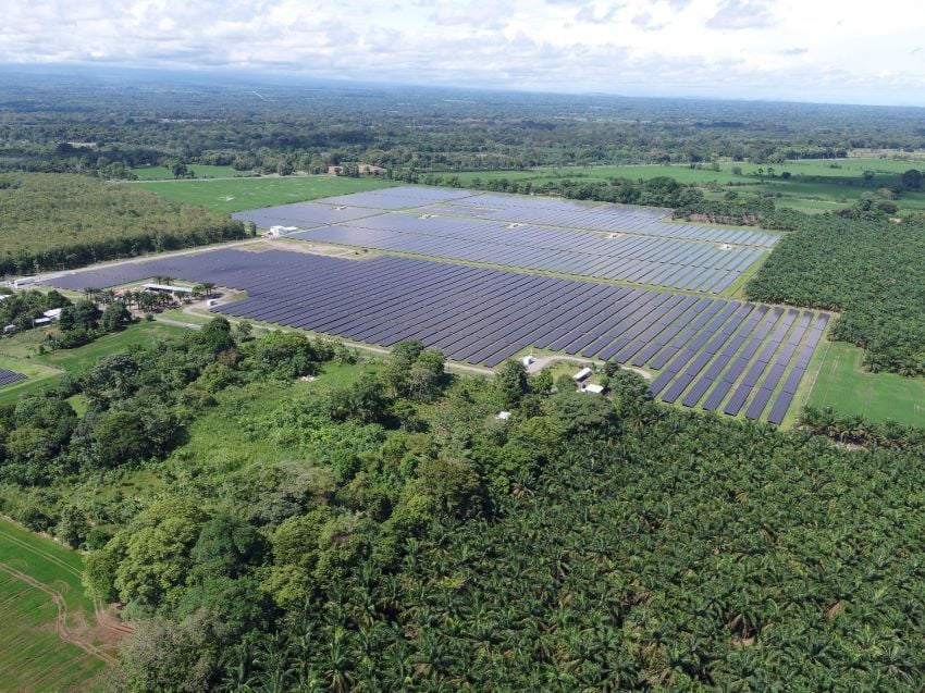 Parque solar. Foto: Cortesía.