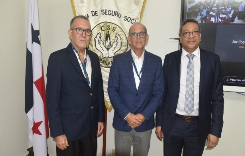 Miembros de  Junta Directiva de la Caja de Seguro Social. Foto: Cortesía