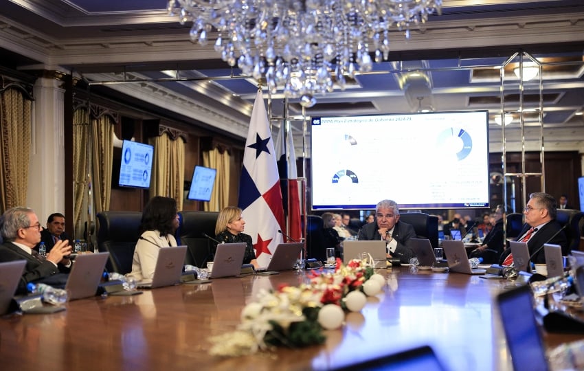 Reunión del Consejo de Gabinete. Foto: Cortesía. 