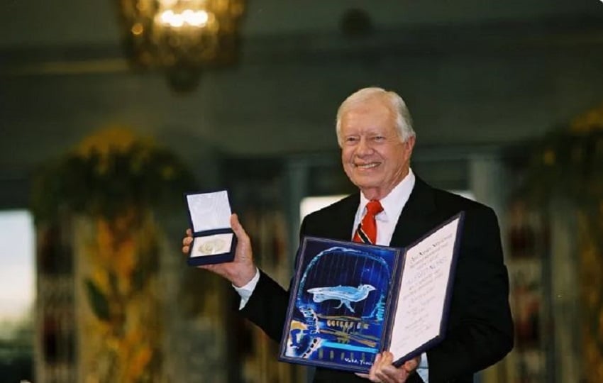 Jimmy Carter, expresidente de los Estados Unidos. Foto: EFE