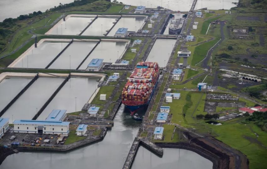 Canal de Panamá. Foto: EFE