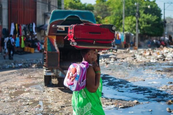 Alrededor de 800.000 personas se .encuentran desplazadas internamente en Haití