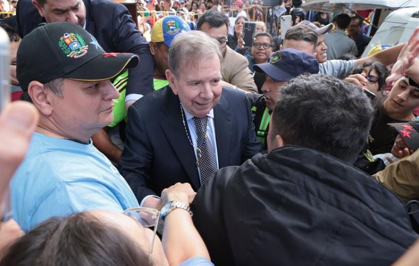  El líder opositor venezolano Edmundo González Urrutia. Foto: EFE