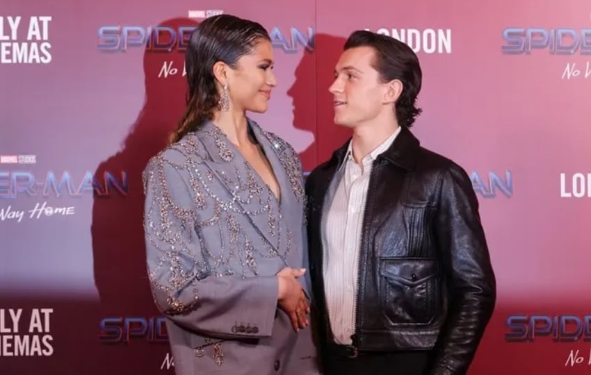 Zendaya y Tom Holland. Foto: EFE / EPA / Vickie Flores