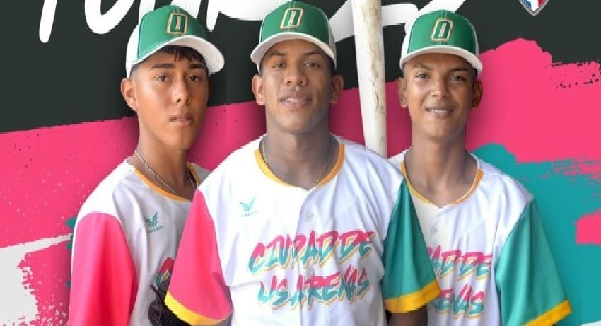 Chiriquí Occidente, listo para el torneo de béisbol juvenil. Foto: Fedebeis