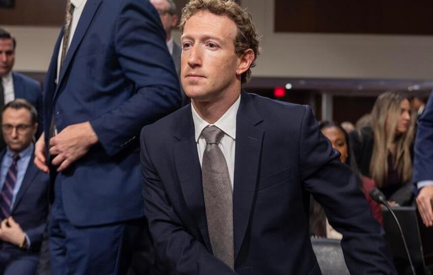  CEO de Meta, Mark Zuckerberg. EFE