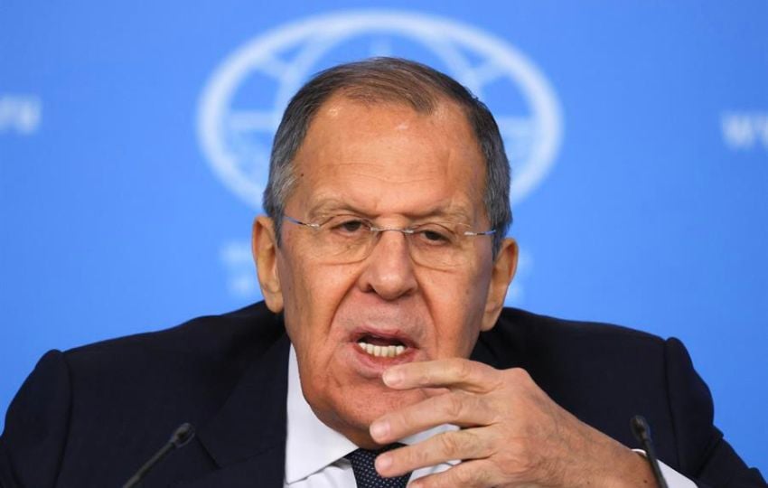 El ministro de Exteriores ruso, Serguéi Lavrov. Foto: EFE