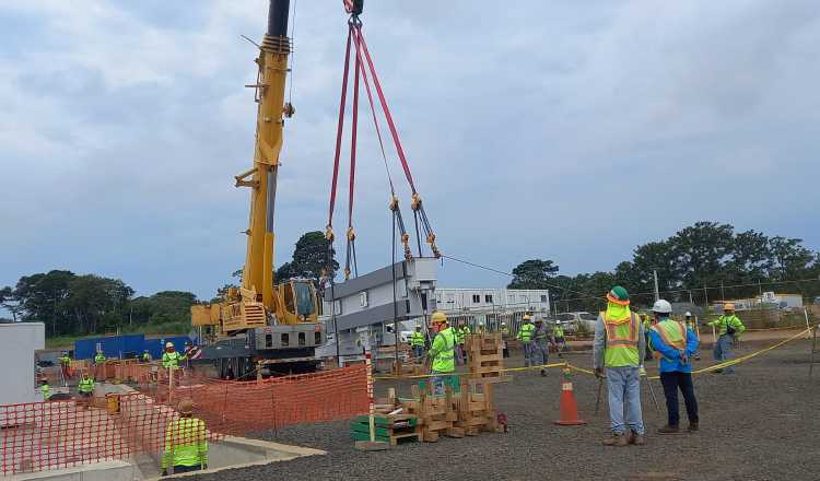 La producción de concreto y, sobretodo, cemento ha caído a niveles iguales de finales de 2020. Archivo