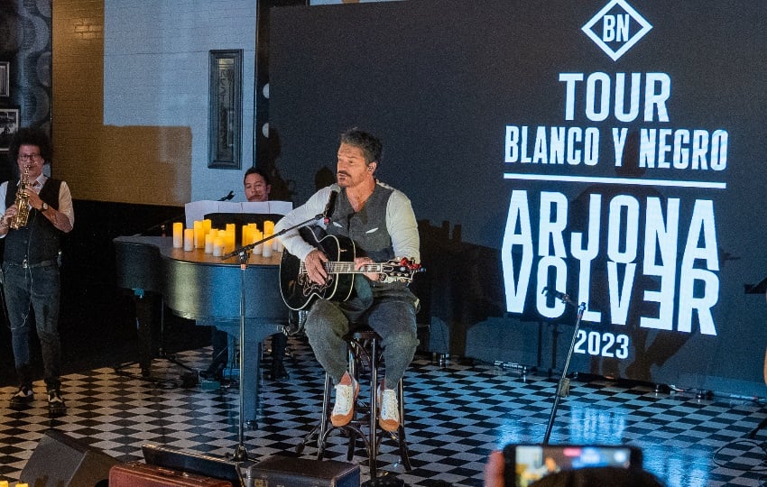 El cantautor Ricardo Arjona. Foto: EFE / Ángel Colmenares