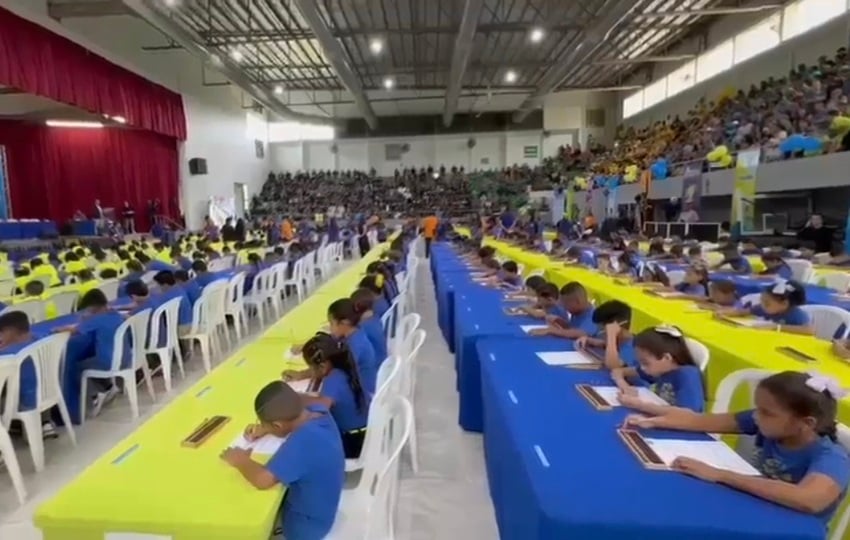 El campeonato se realizó este domingo en el gimnasio de la USMA. 