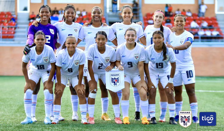 Panamá Sub-20 de fútbol femenino. Foto: FPF