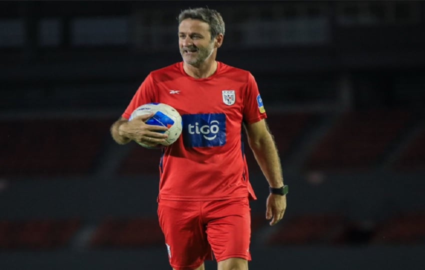 Thomas Christiansen, técnico de Panamá. Foto: Fepafut