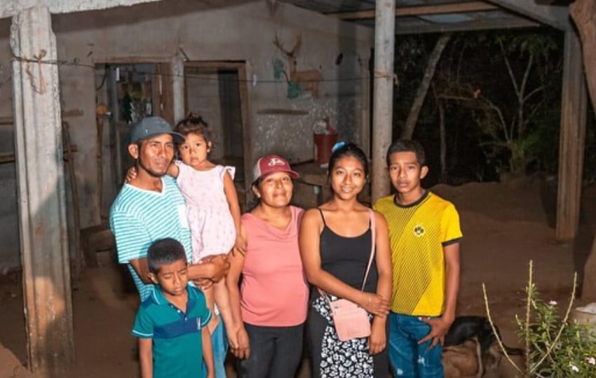 'La princesa de Cañazas' y su familia. Foto: Instagram / @jercumberbatch