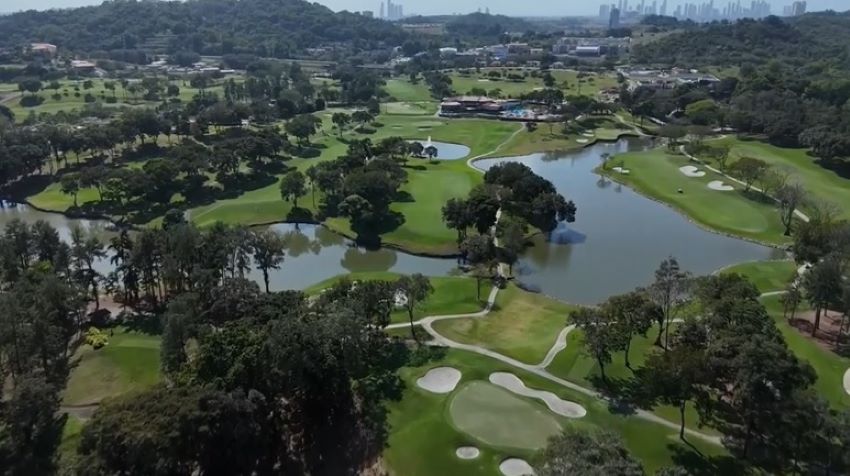 La cancha del Club de Golf de Panamá. Foto: EFE