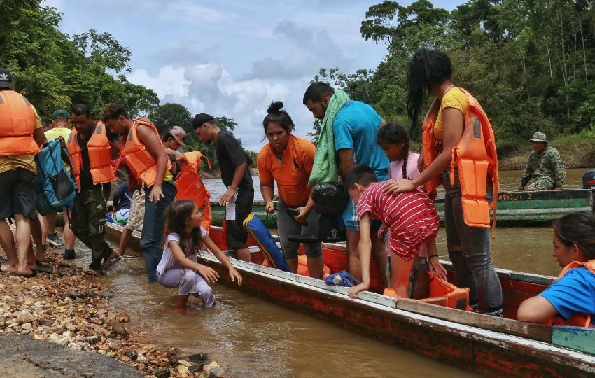 Migración irregular por la selva del Darién. Foto: Cortesía