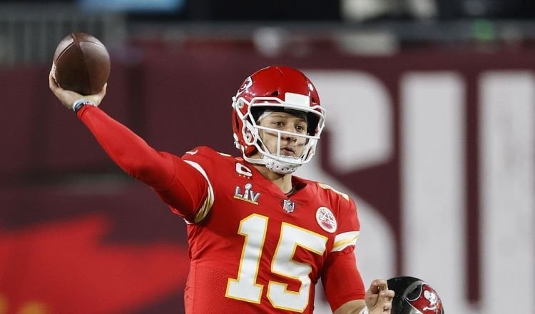 Patrick Mahomes de los Chiefs. Foto: EFE 