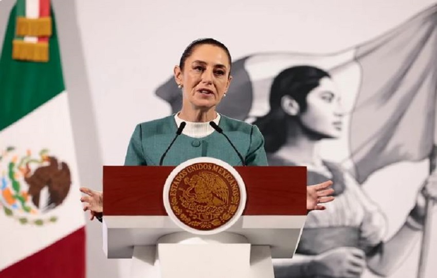 Claudia Sheinbaum, presidenta de México. Foto: EFE