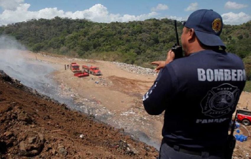 Tras los siniestros del año pasado, la vigilancia en el relleno se ha extremado. Foto: Cortesía  