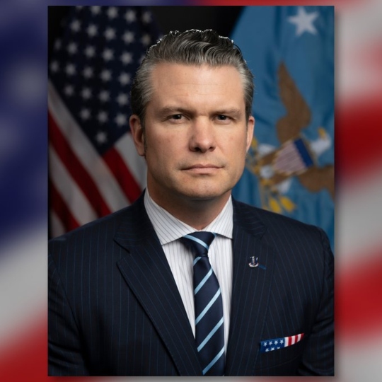 Secretario de Defensa de Estados Unidos, Pete Hegseth. Foto: Cortesía