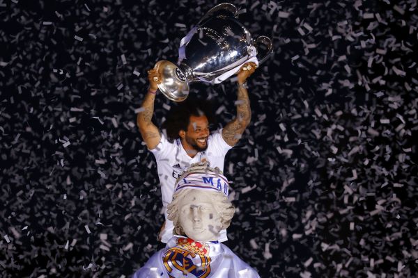  El lateral internacional brasileño Marcelo Vieira da Silva, que rescindió su contrato con el Fluminense y que estuvo nueve temporadas en el Real Madrid. Foto: EFE