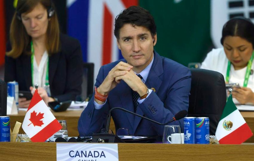 El primer ministro de Canadá Justin Trudeau. Foto: EFE