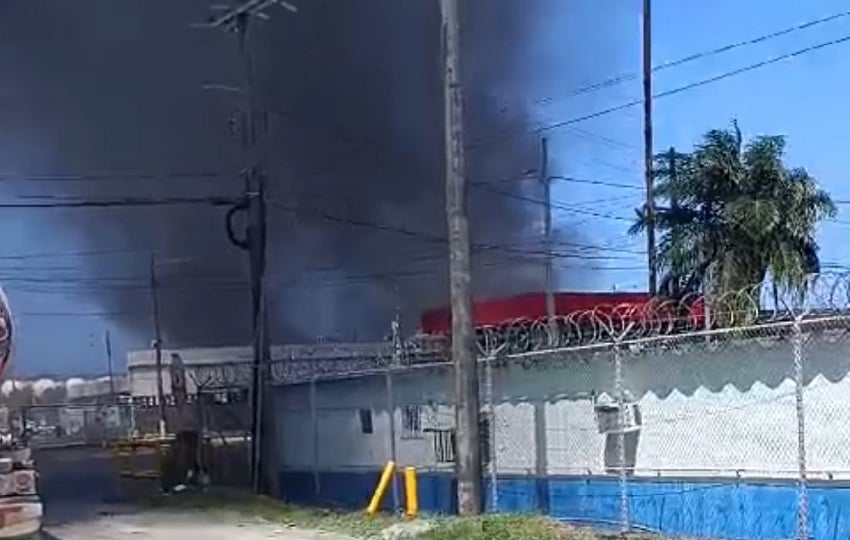 Luego de las maniobras se informó que todo se encontraba bajo control y que no se habían reportado heridos. Foto. Cortesía