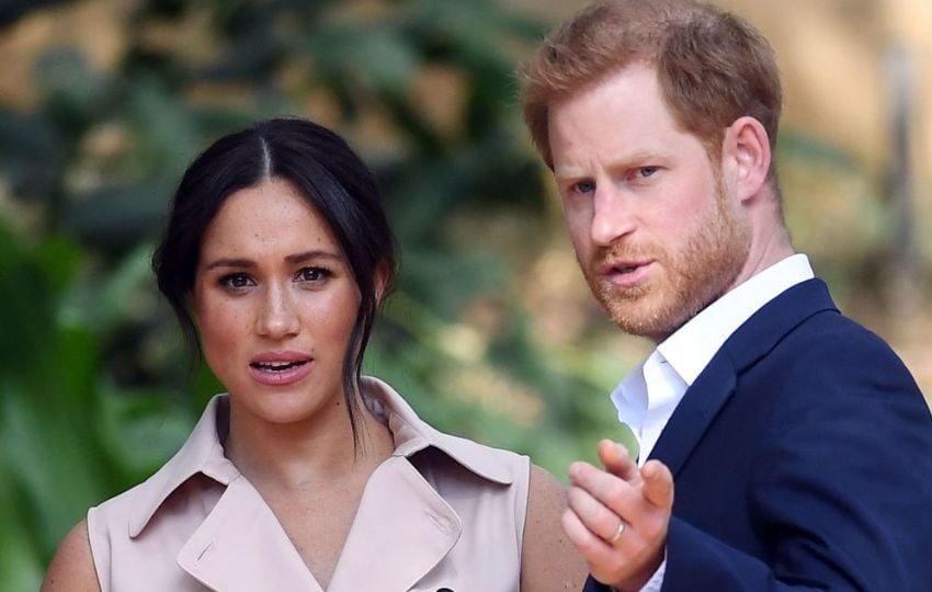 Meghan Markle y el príncipe Enrique. Foto: EFE