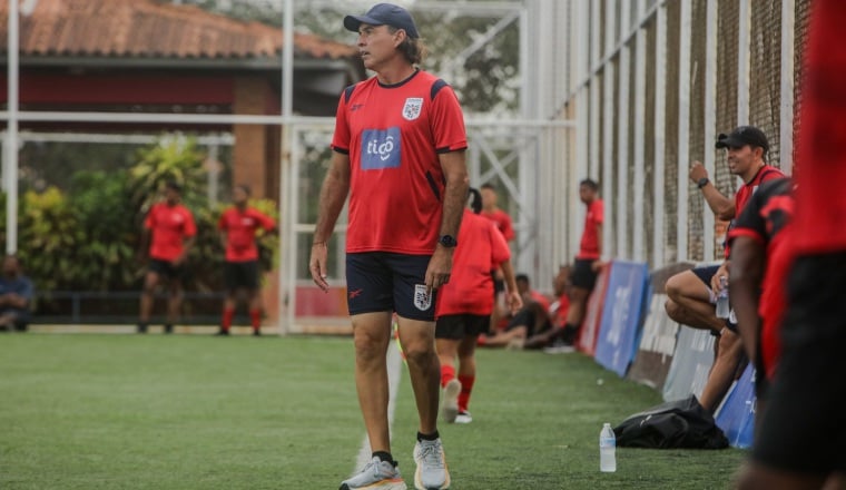 Leonardo Pipino, técnico de Panamá Sub-17. Foto: FPF