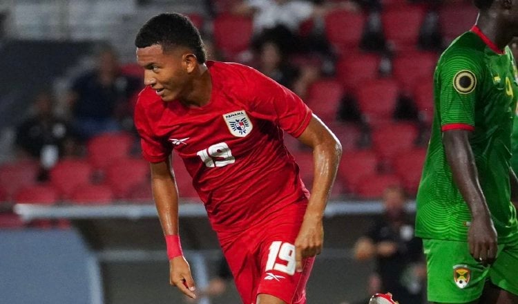 Mikel Prado de la selección Sub-17 de Panamá. Foto: FPF