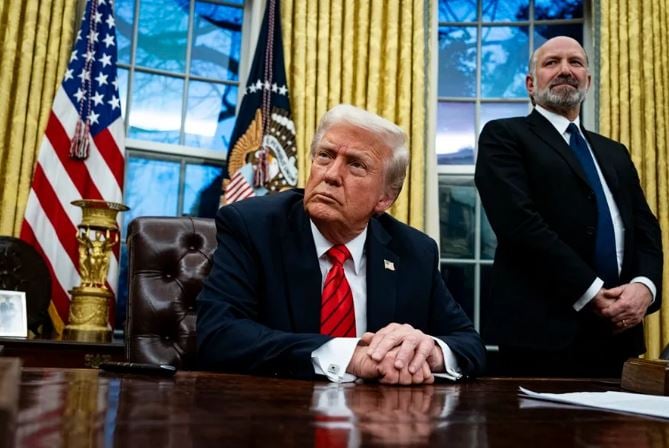 Donald Trump, presidente de Estados Unidos.  Foto: EFE