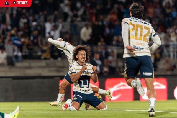 Adalberto 'Coco' Carrasquilla, jugador de Pumas. Tomada:@PumasMX 