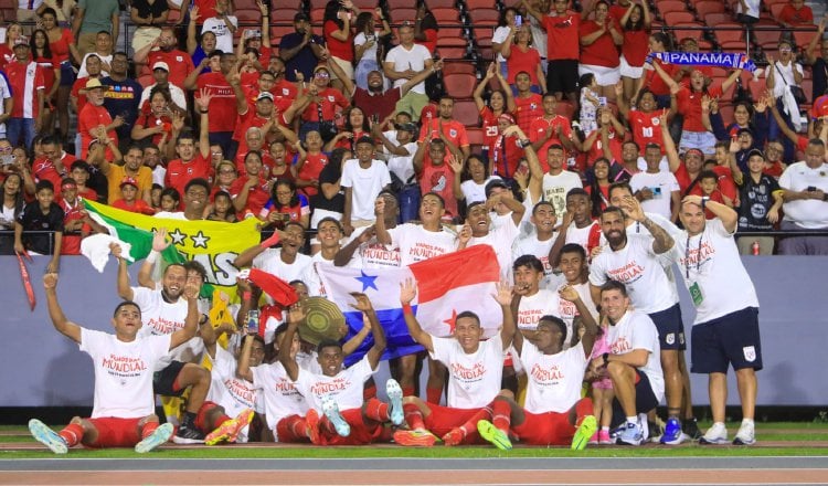 Panamá Sub-17 clasificó al Mundial de Catar 2025. Foto: FPF