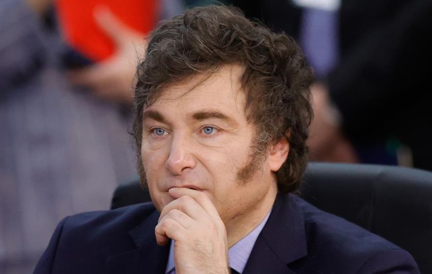 El presidente de Argentina, Javier Milei. Foto: EFE