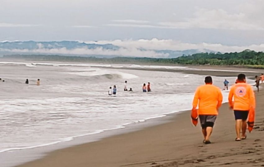 En ciertas playas hay presencia del Sinaproc. Foto: Cortesía