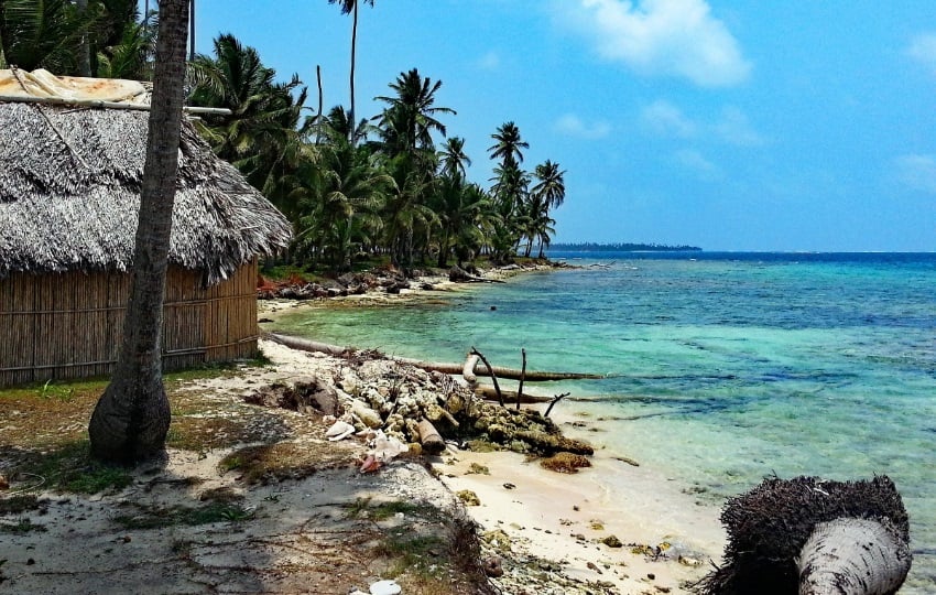 Isla Diablo, en San Blas. Foto: Pixabay