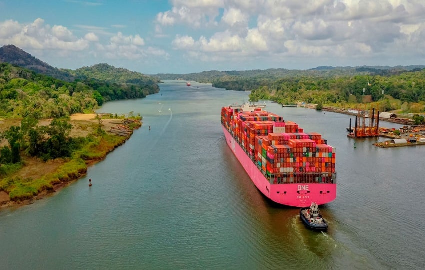 Canal de Panamá. Foto: Cortesía