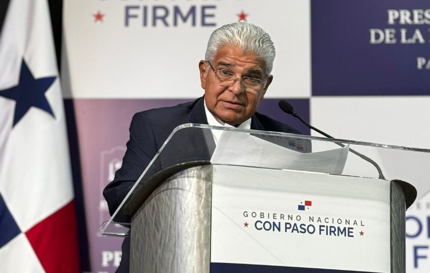 El presidente José Raúl Mulino. Foto: Cortesía