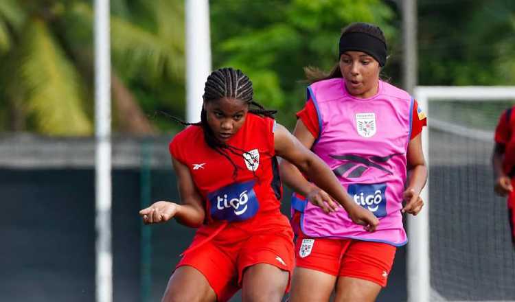 Jugadoras de la Sub-20. Foto: FPF 