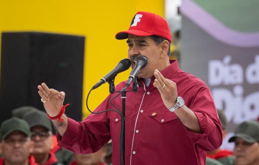 Nicolás Maduro, presidente de Venezuela. Foto: EFE