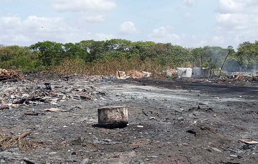 En esta zona de Playa Chiquita se requiere de la presencia de unidades especializadas de la Policía Ambiental Rural. Foto. Eric Montenegro