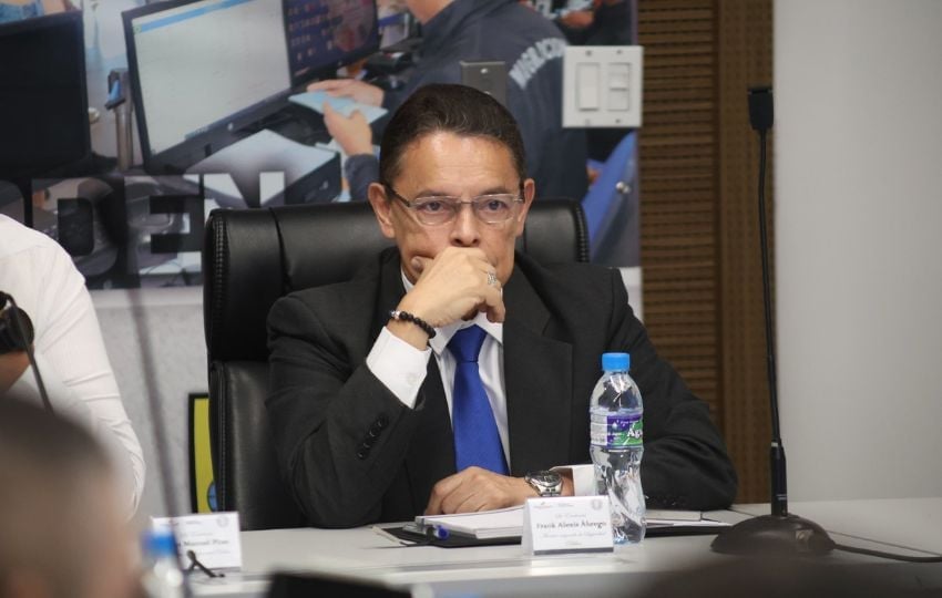 Frank Ábrego, ministro de Seguridad. Archivo