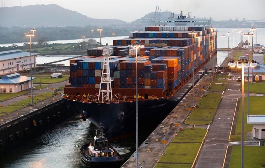 Canal de Panamá. Foto: EFE