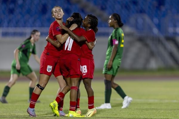 Jugadoras de la Sub.17 de Panamá. Foto: FPF