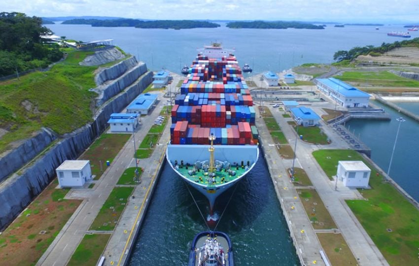 El Canal de Panamá. Foto: Cortesía