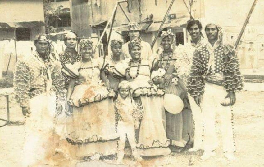 Las comparsas carnestolentas debían obligatoriamente utilizar disfraces. Foto: Sitio web 'Detalles de Panamá'