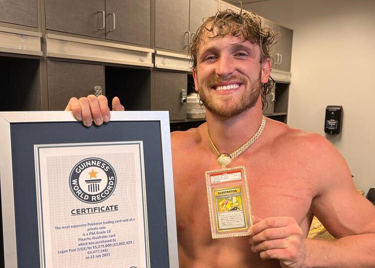 El  YouTuber y luchador profesional, Logan Paul.