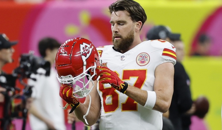 Travis Kelce, jugador de los Chiefs. Foto:EFE